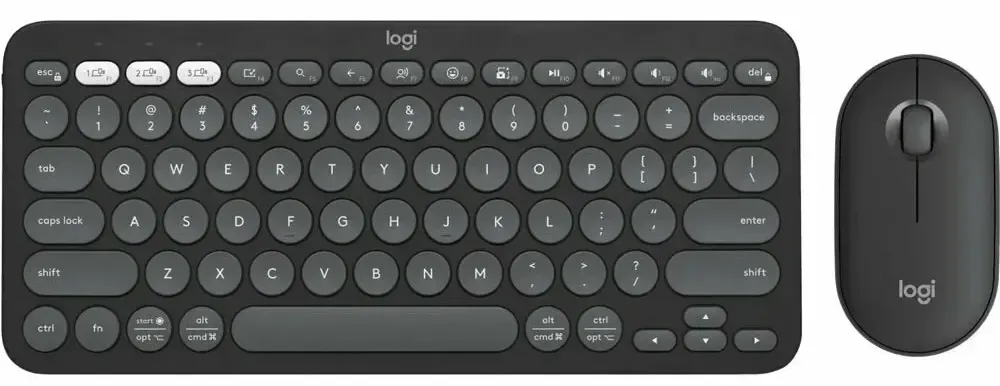 Клавиатура и мышь Logitech Pebble 2 Combo Black