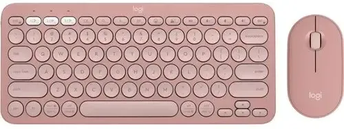 Клавиатура и мышь Logitech Pebble 2 Combo Pink
