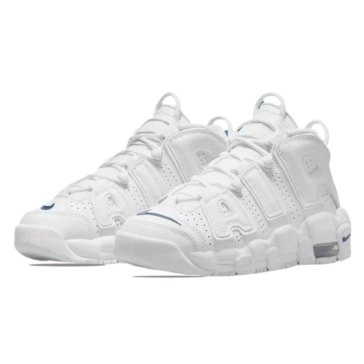 Подростковые кроссовки Nike Air More Uptempo White GS