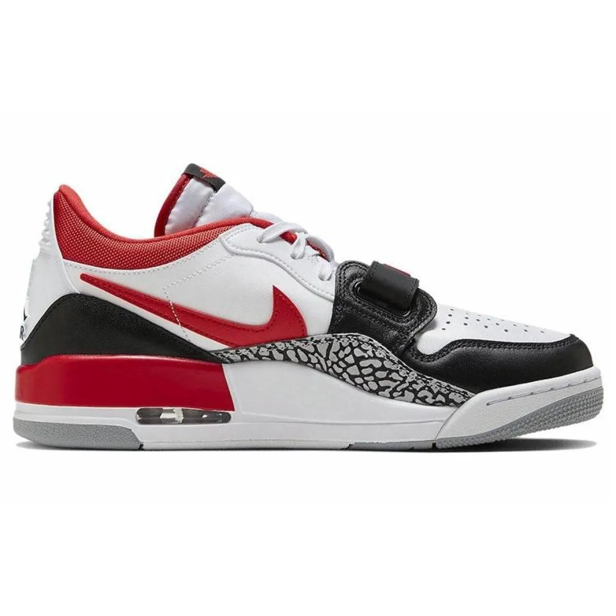 Мужские кроссовки Air Jordan Legacy 312 Low "bulls" White/Red/Blac