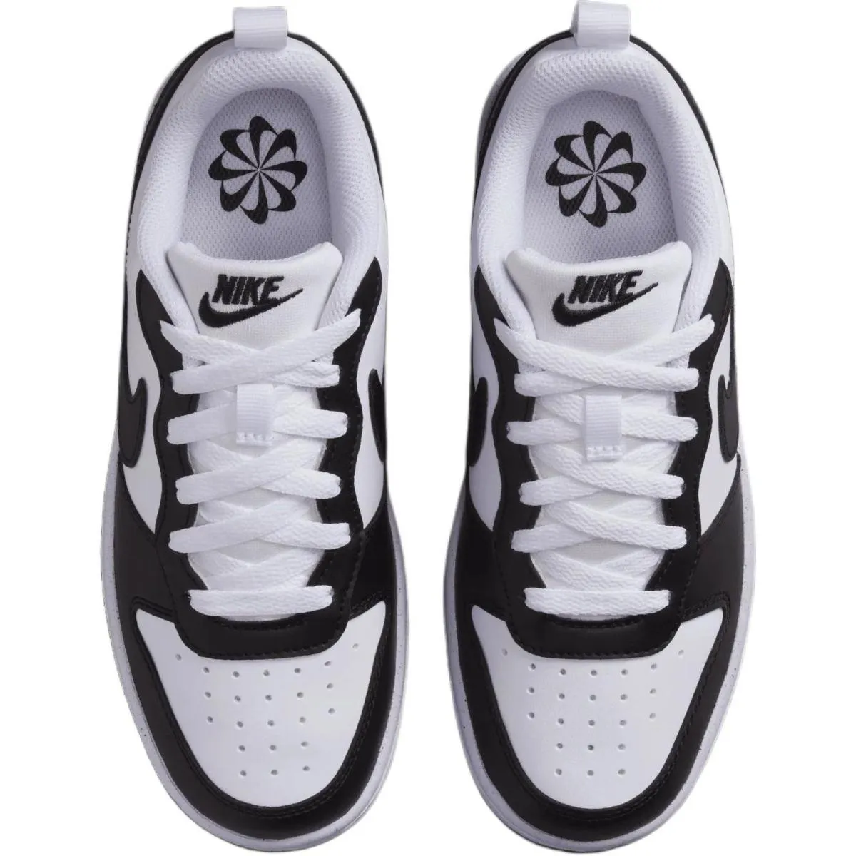 Подростковые кроссовки Nike Court Borough LOW Recraft White/Black GS