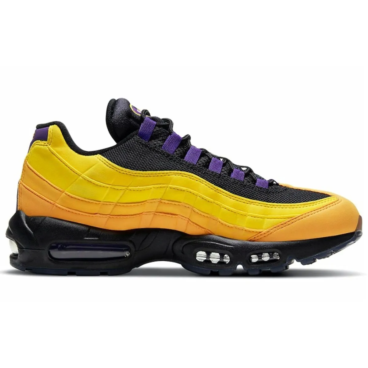 Мужские кроссовки Nike Air Max 95 Yellow/Purple