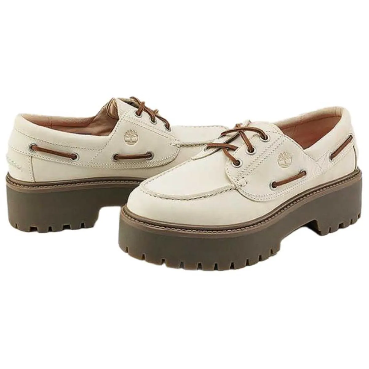 Женские лодочки Timberland Stone Street White