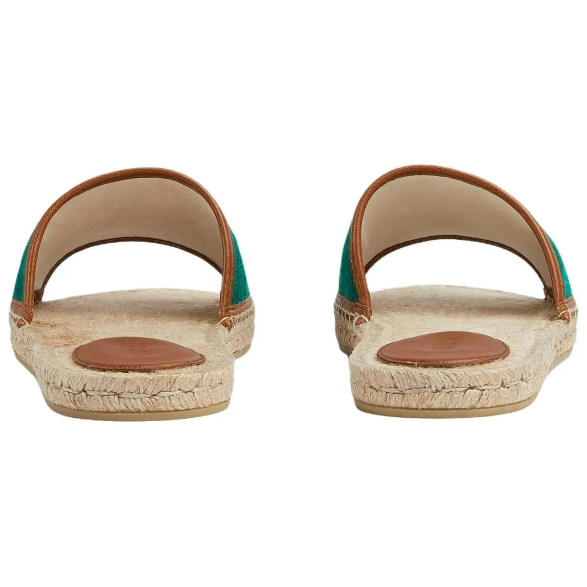 Мужские шлёпанцы GUCCI Green