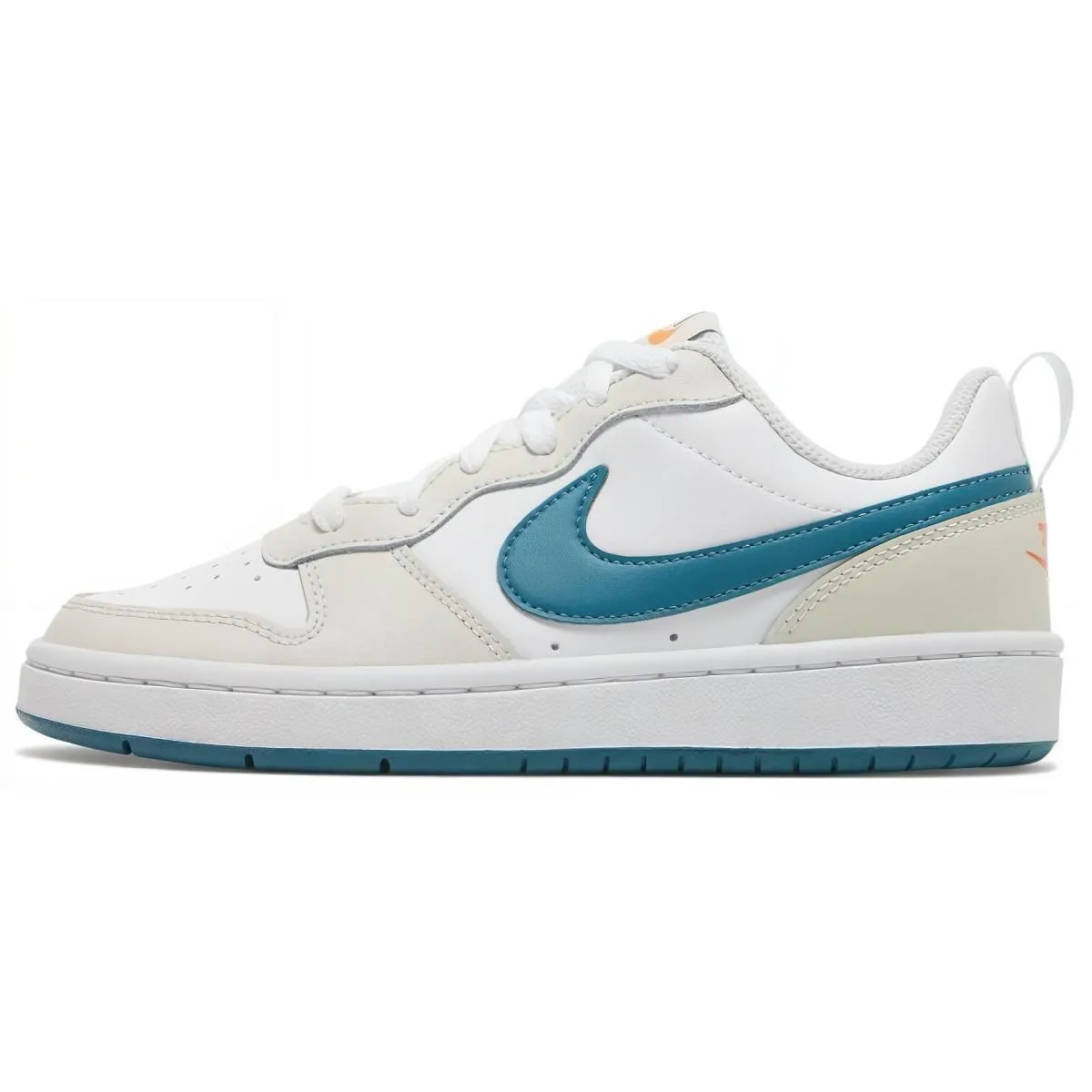 Подростковые кроссовки Nike Court Borough 2 Low "Grey Fog Game Royal" GS