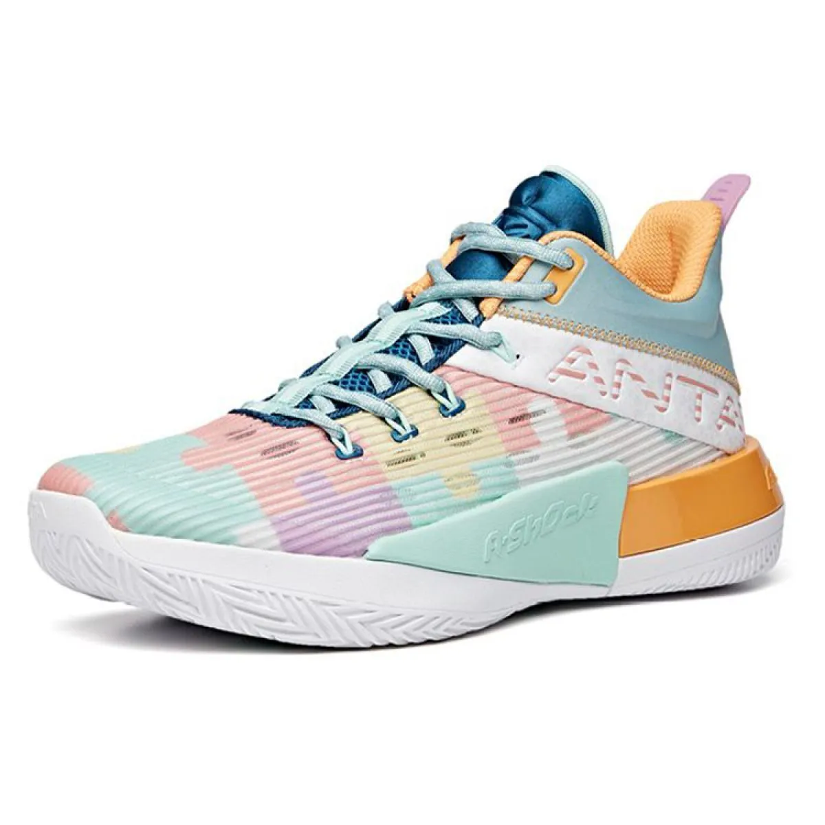 Кроссовки Anta Attack 2 White/Crab Shell Blue/Porcelain Green