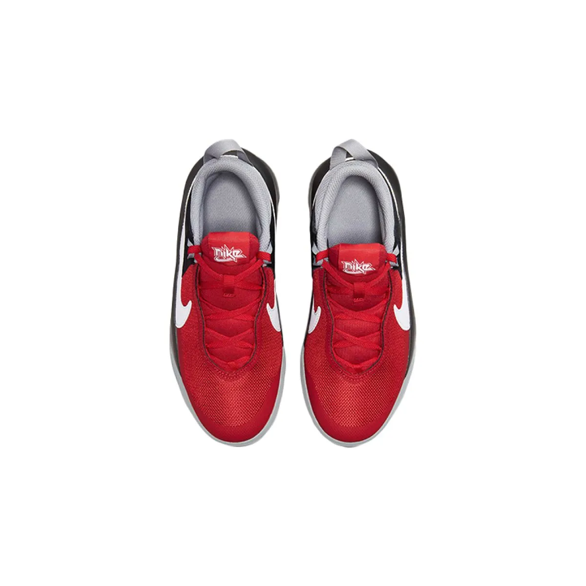 Подростковые кроссовки Nike Team Hustle D 10 Black/Red GS