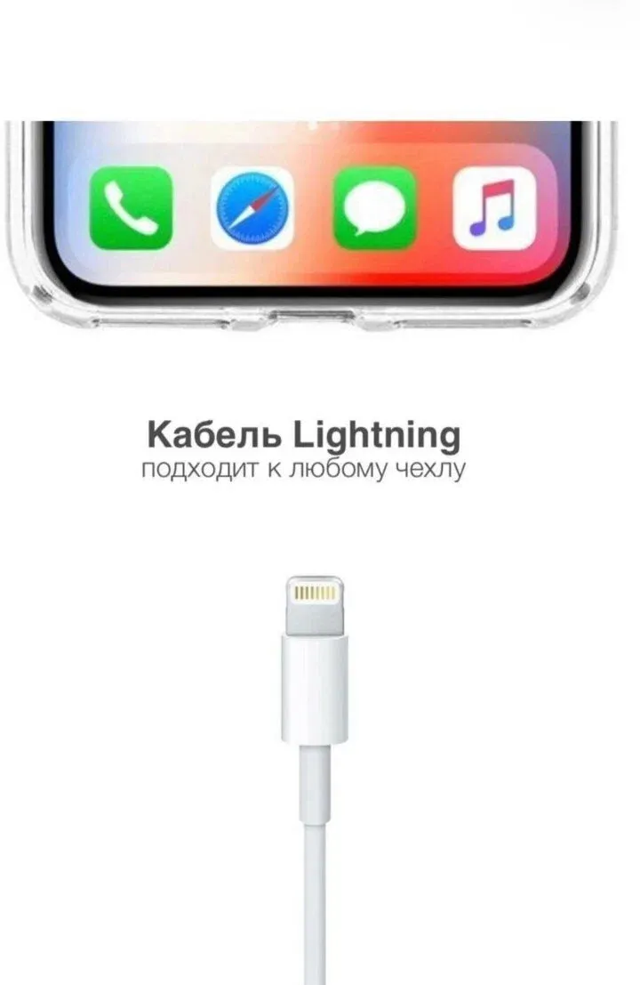 Зарядный кабель Apple USB-C/Lightning 2 m White