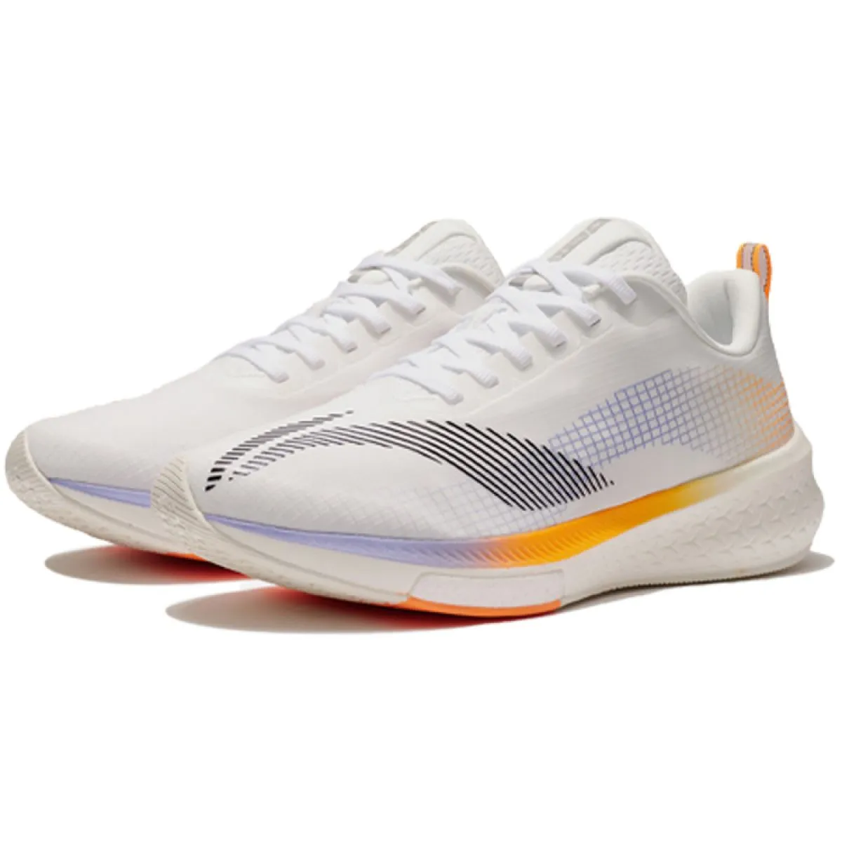 Мужские кроссовки LiNing Trich Tu 5 V Pro 3M Light Marathon/White Vatamin
