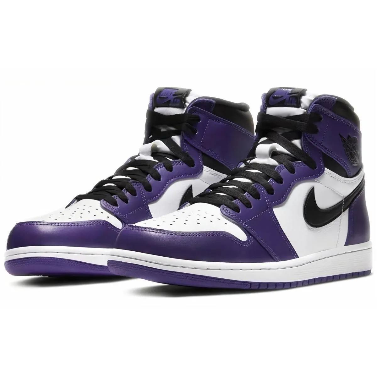 Кроссовки Air Jordan 1 Retro High Purple White