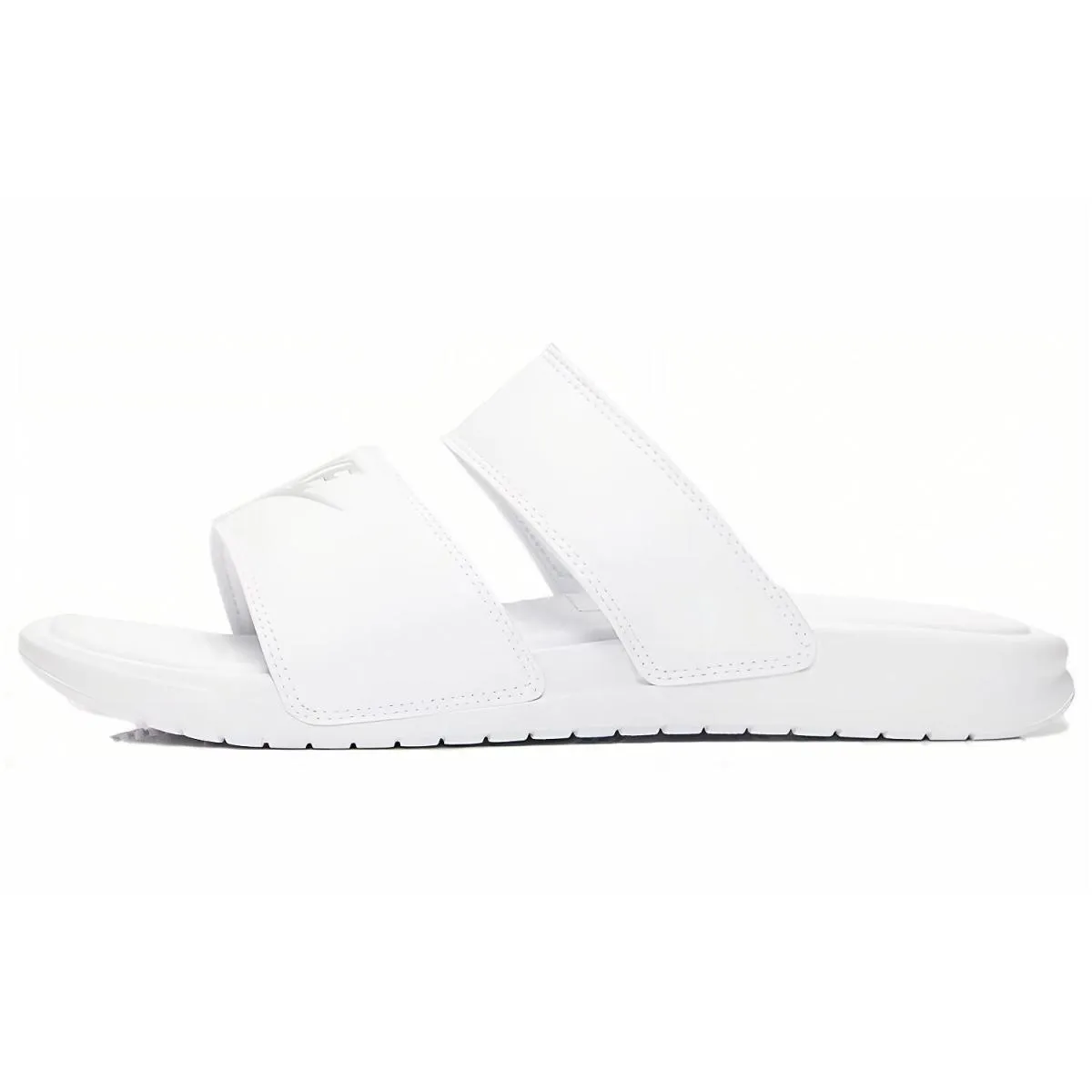 Шлёпанцы Nike Benassi Duo Ultra White/Metallic Silver
