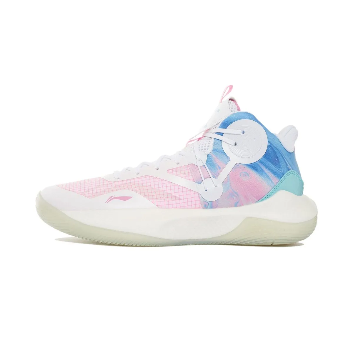 Мужские кроссовки LiNing 9 Team White/Pink/Blue