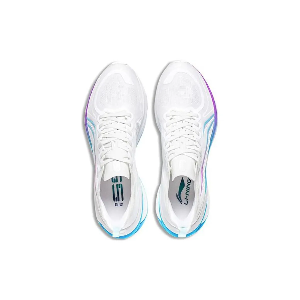 Мужские кроссовки LiNing WuShi 5S 3.0 White/Blue/Purple