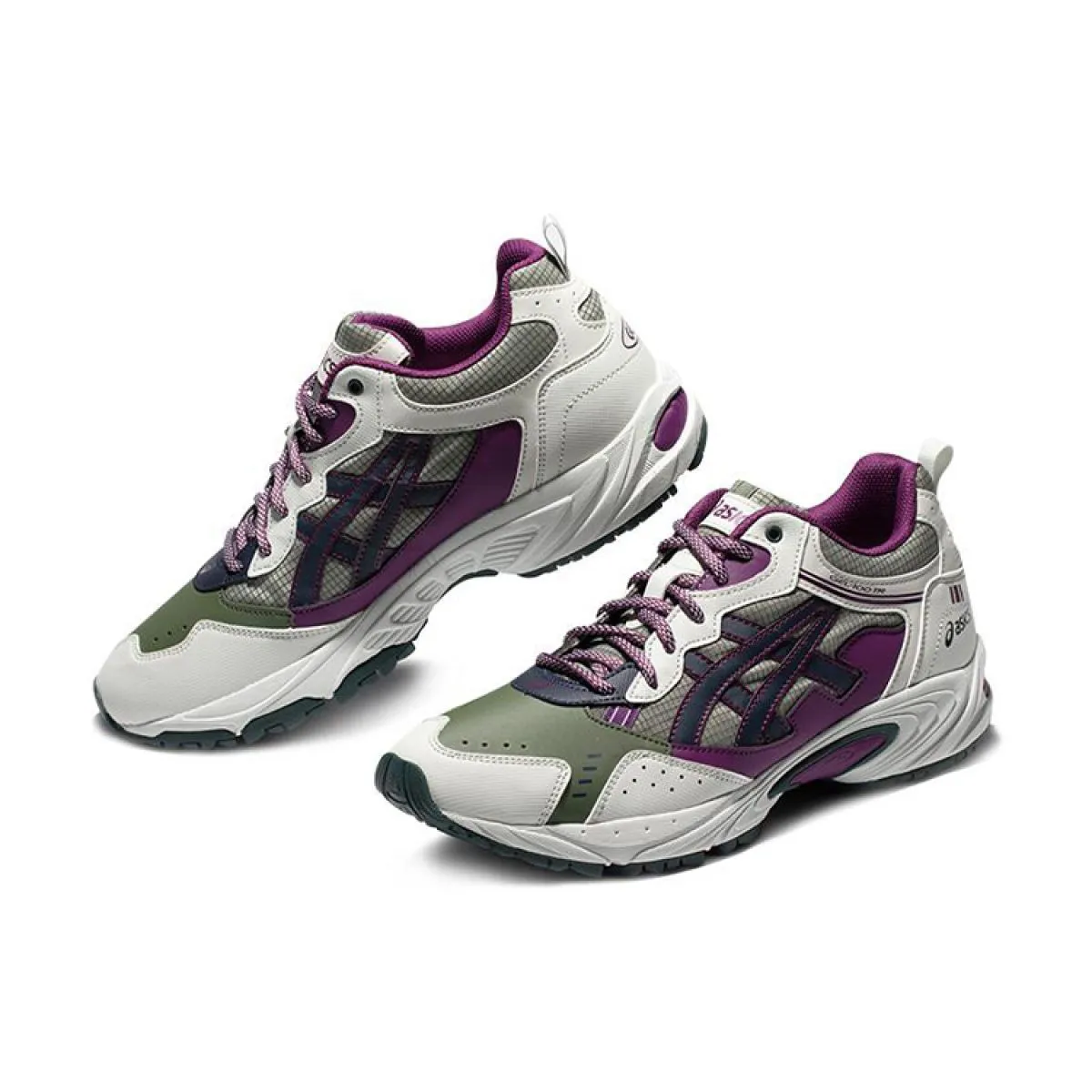 Кроссовки Asics Gel-100 TR Grey/White/Violet
