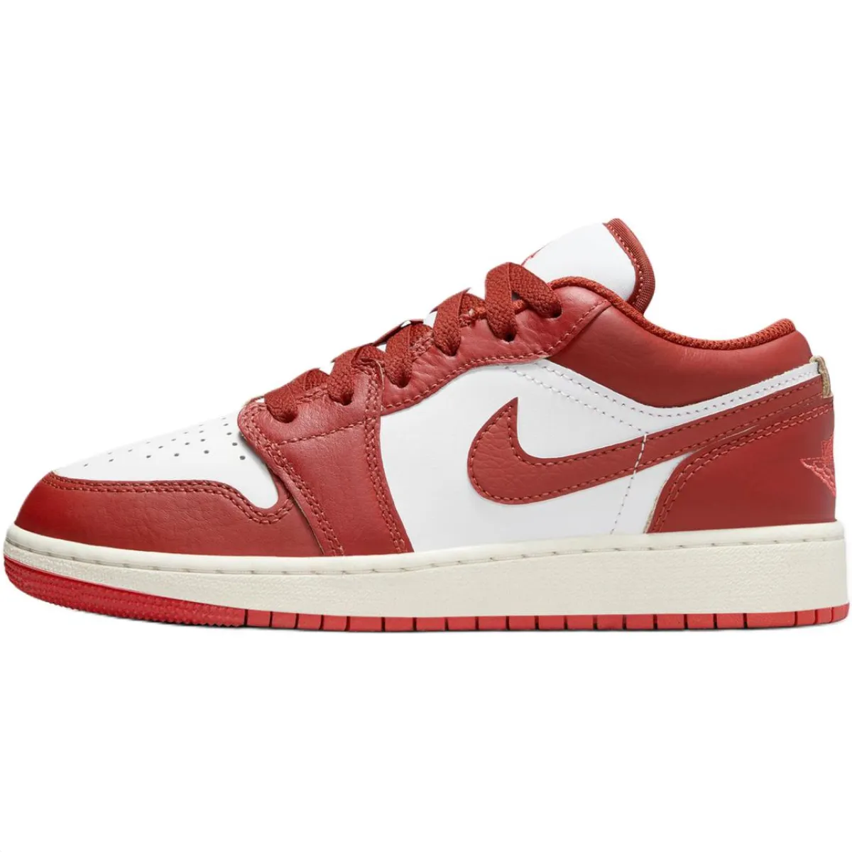 Подростковые кроссовки Air Jordan 1 Low SE "Dune Red" GS