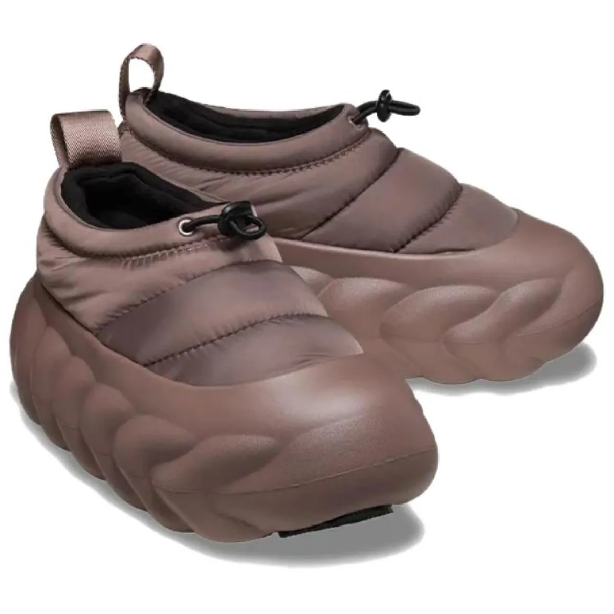 Сапоги Crocs Overpuff Shorty Truffle Brown