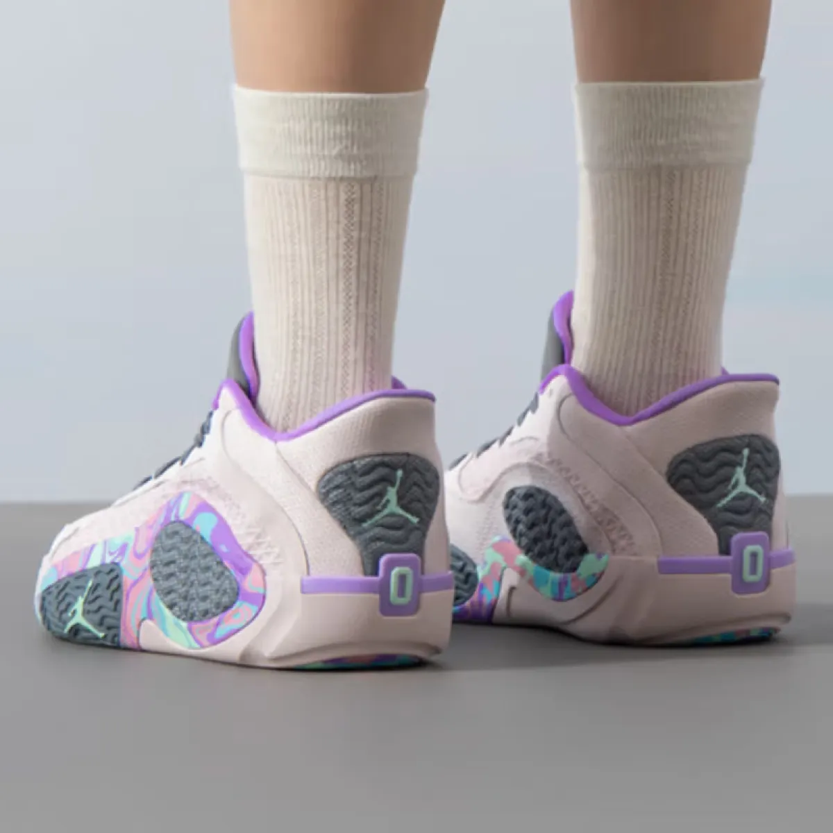 Подростковые кроссовки Air Jordan Tatum 2 "Easter" Light Pink/Mint GS