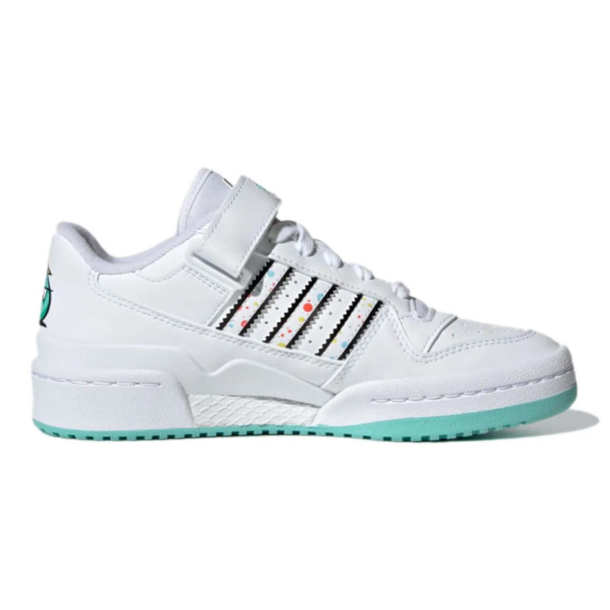Подростковые кроссовки Adidas originals Forum Low "White" GS