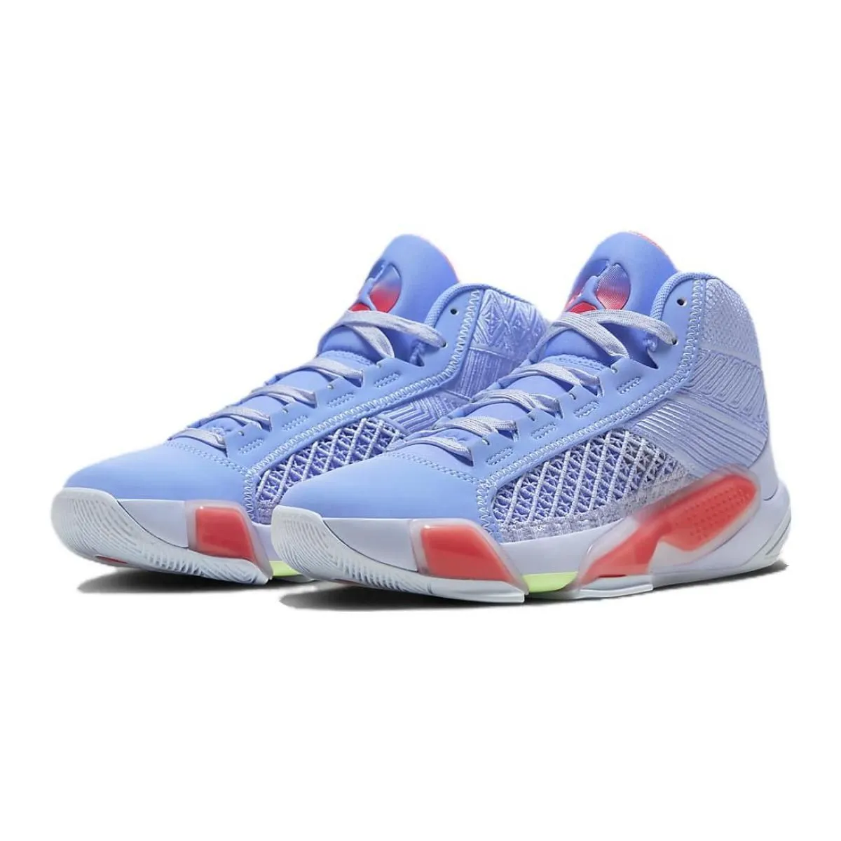 Подростковые кроссовки Air Jordan 38 Purple/Red GS