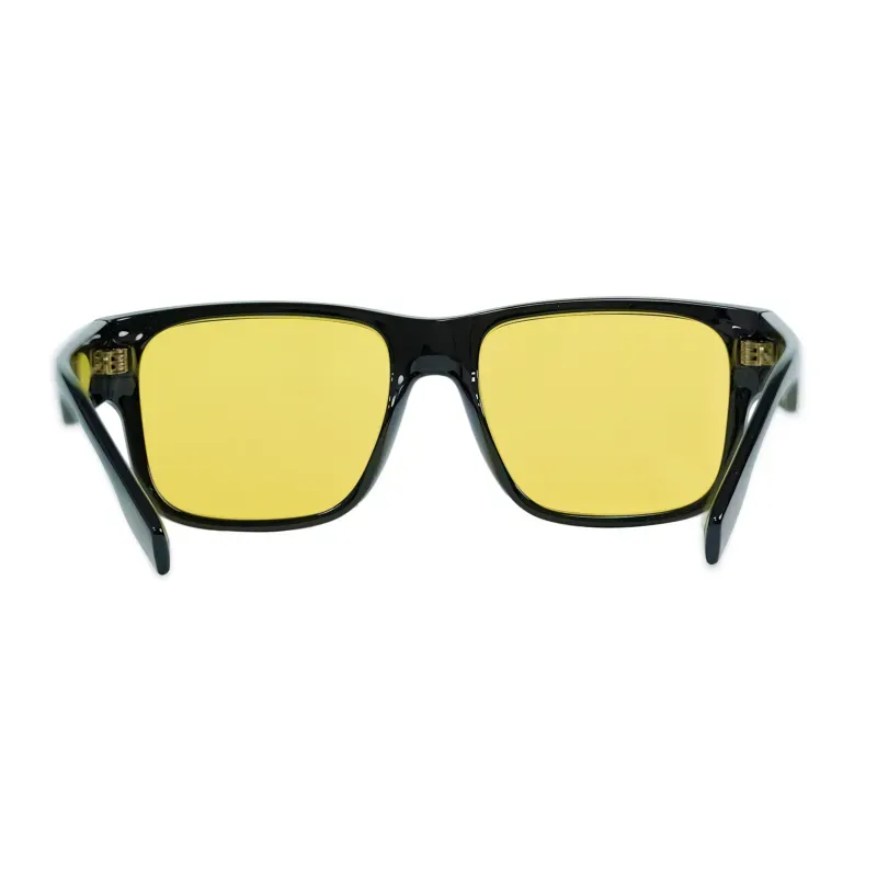 Солнцезащитные очки Burberry Black Frame With Yellow Lenses