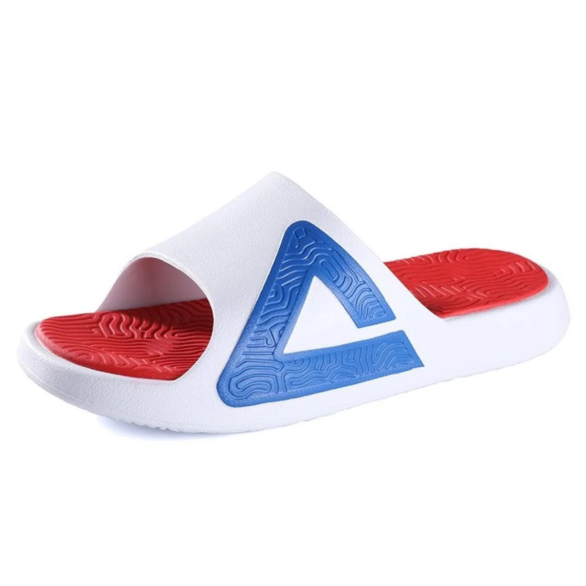 Шлёпанцы Peak Statistic Sandals White/Red/Blue