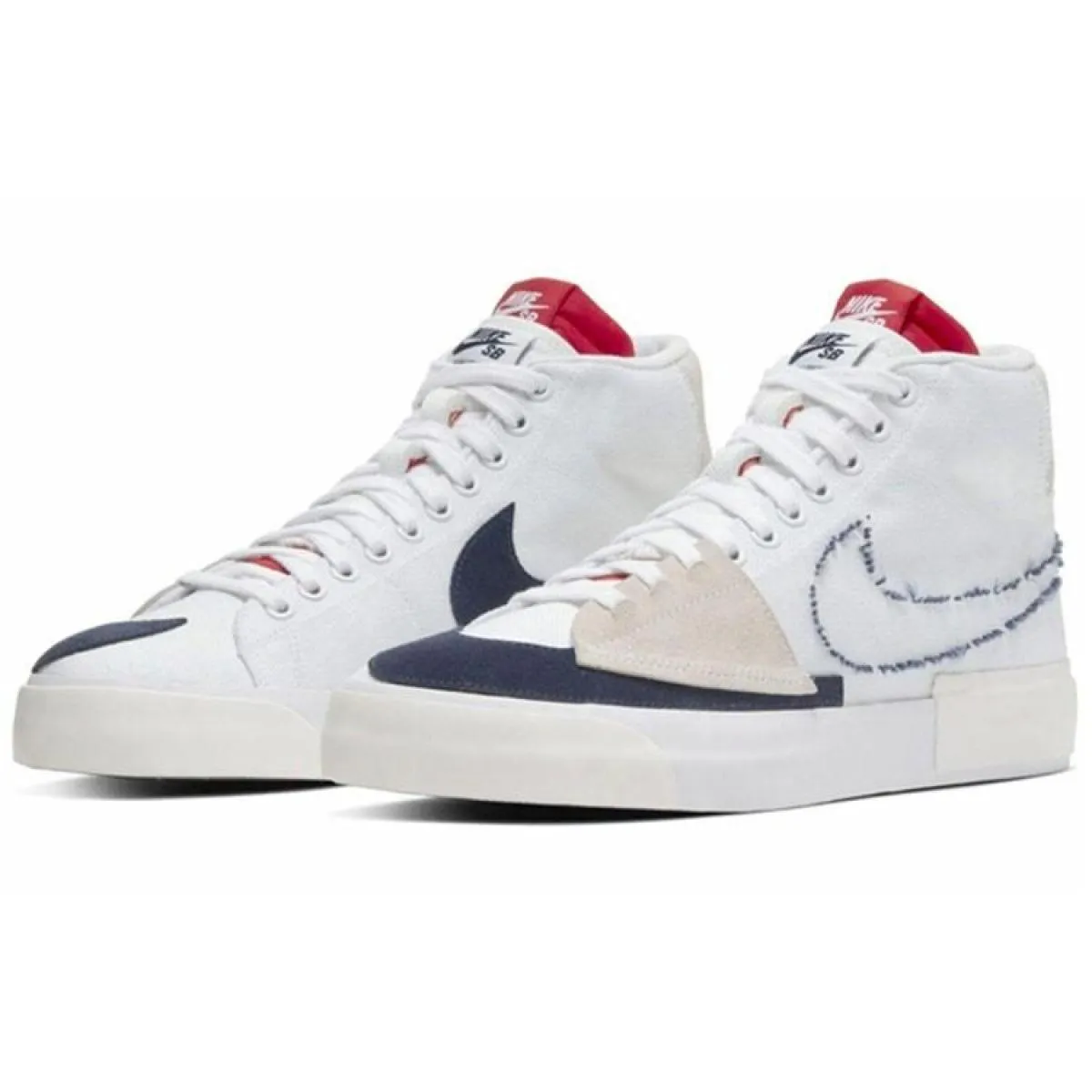 Кеды Nike Blazer Mid Edge Hack Pack White