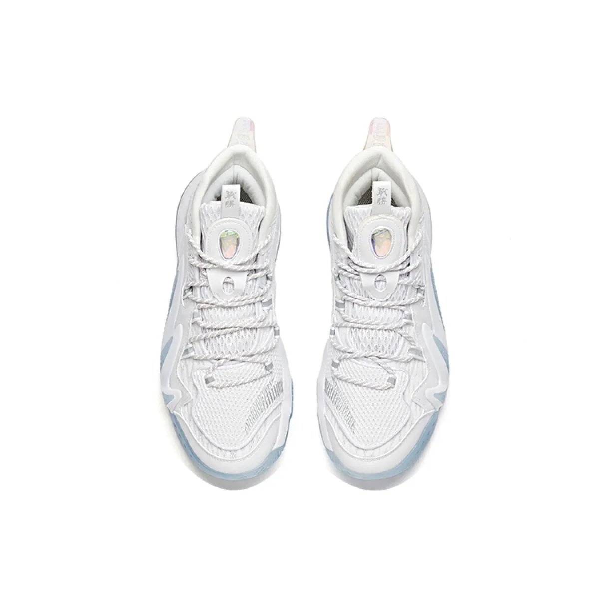 Мужские кроссовки Anta Alex Caruso X Shock The Game 4  "Crazy Tide" White