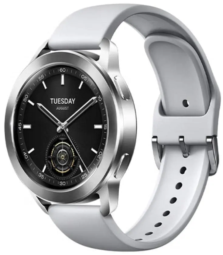 Умные смарт-часы Xiaomi Watch S3, 47mm, Bluetooth, Silver