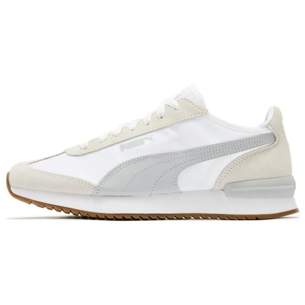 Кроссовки Puma R78 Metallic White/Beige