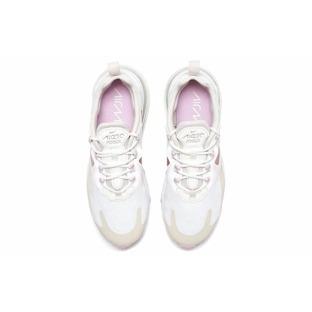 Женские кроссовки Nike Air Max 270 Beige/Pink