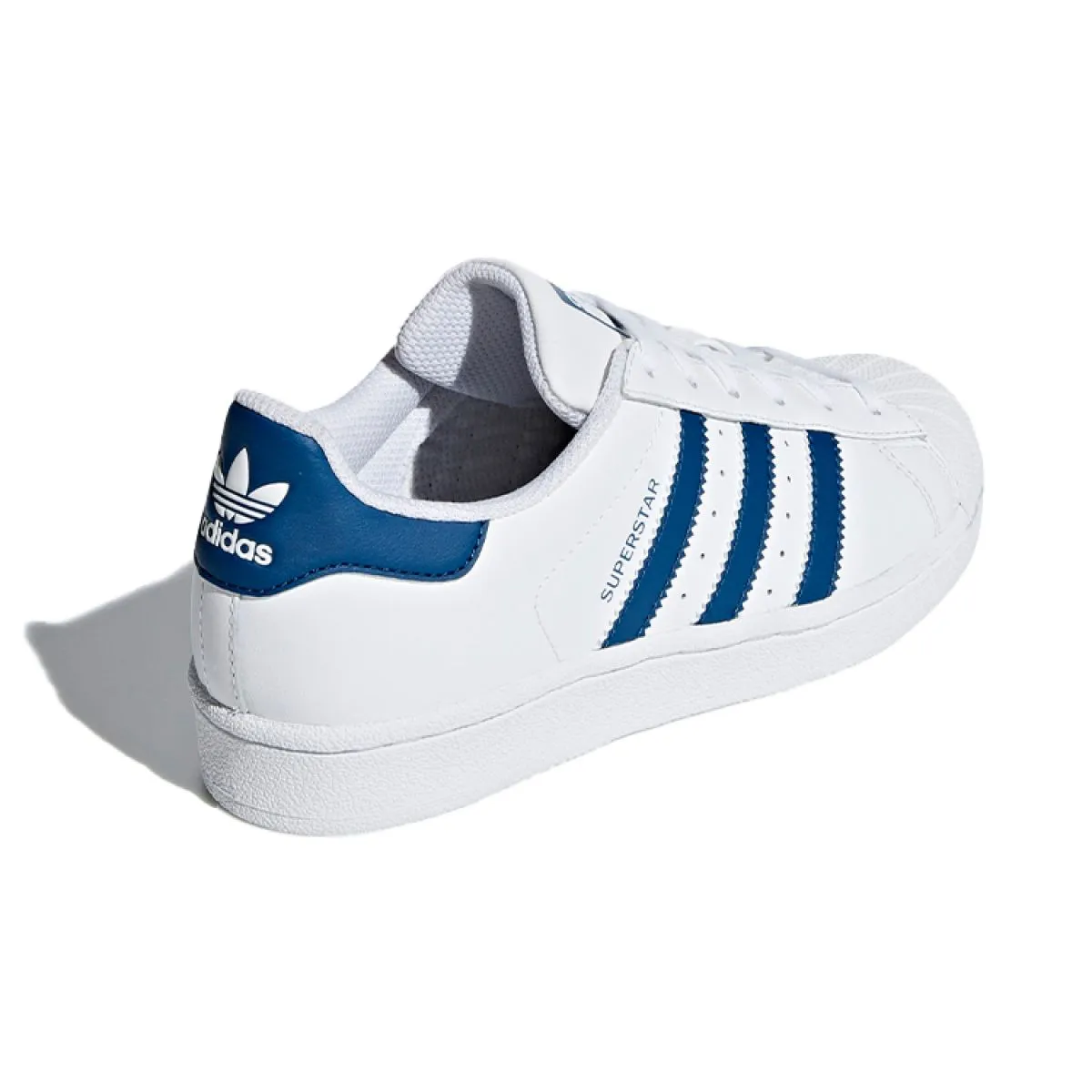 Подростковые кроссовки Adidas Originals Superstar White/Blue