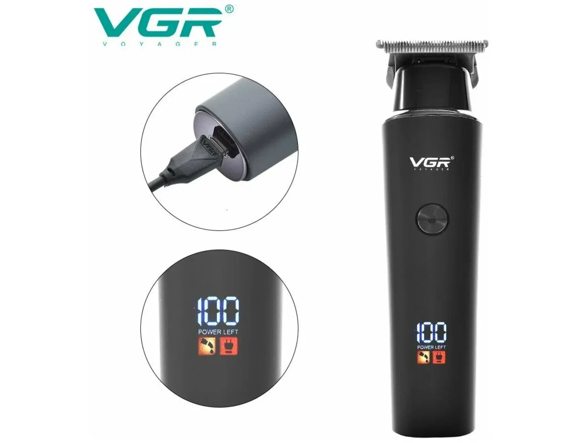 Триммер VGR V-937 Silver