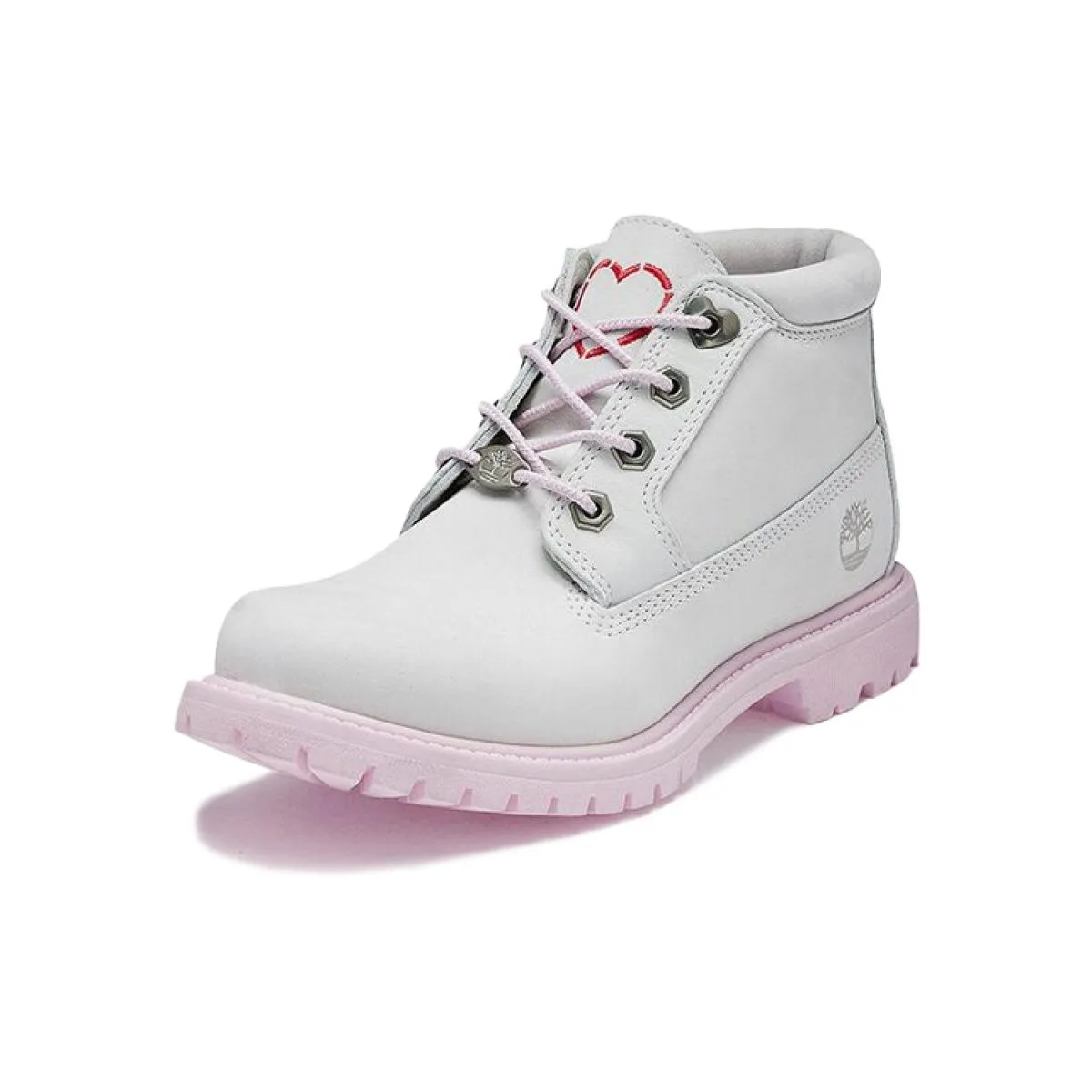 Женские ботинки Timberland Chukka Grey/Pink