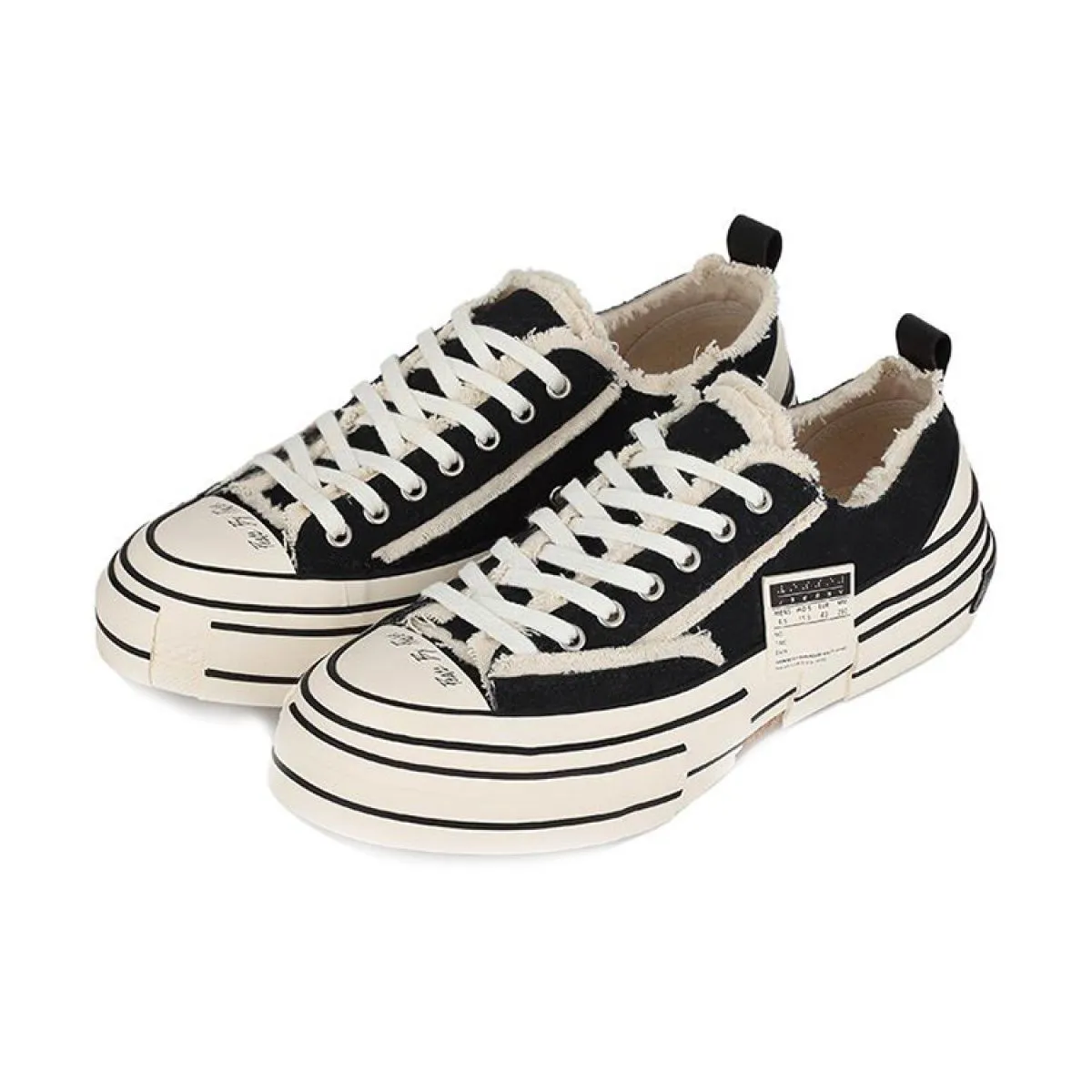 Кеды xVESSEL G.O.P. Black