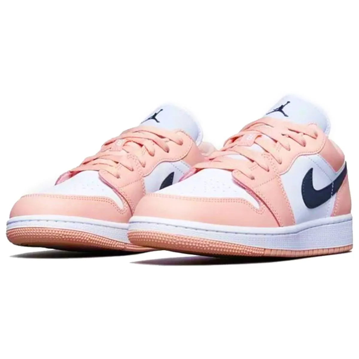 Подростковые кроссовки Air Jordan 1 Low Light Arctic Pink GS