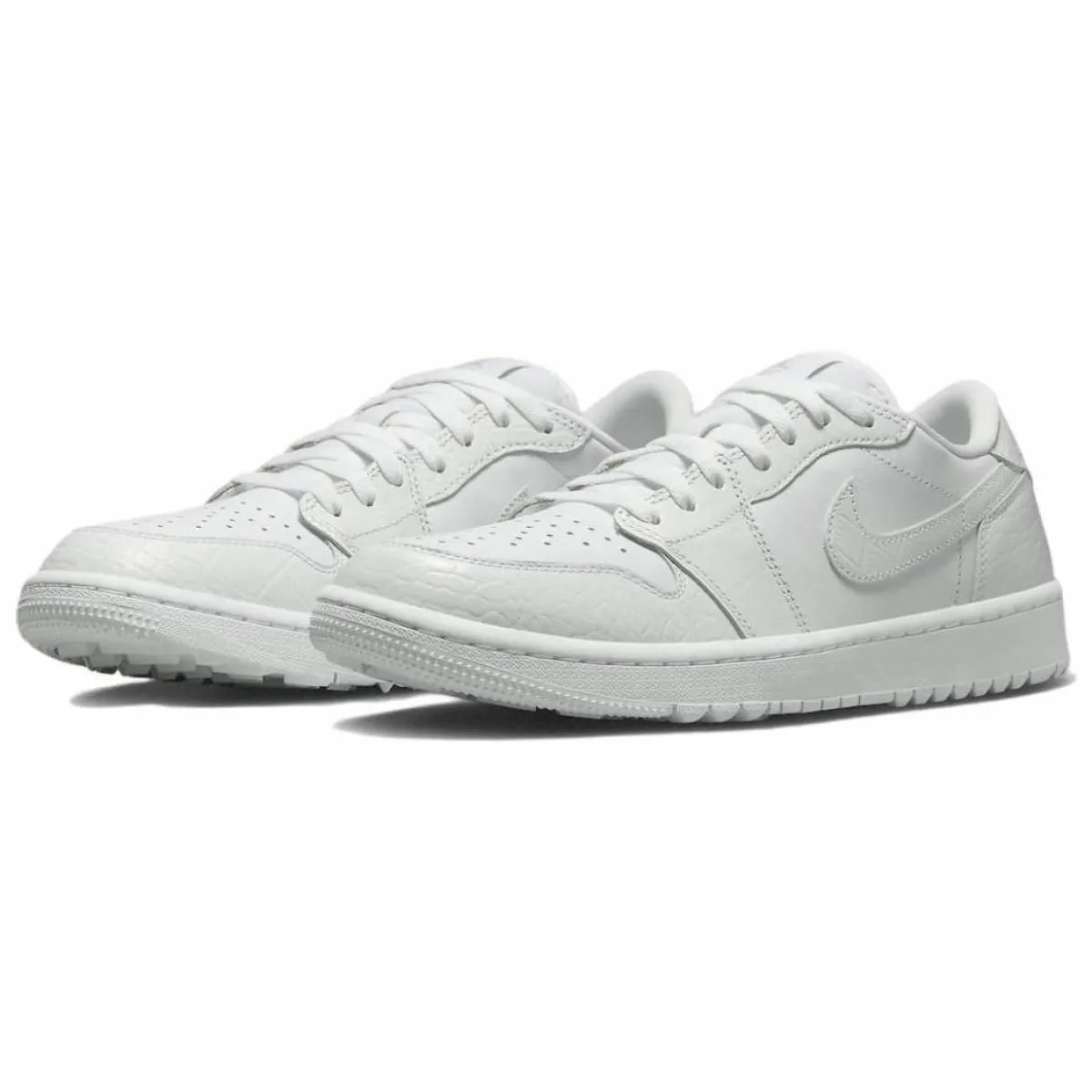 Кеды Air Jordan 1 Retro Low Golf "White Croc"