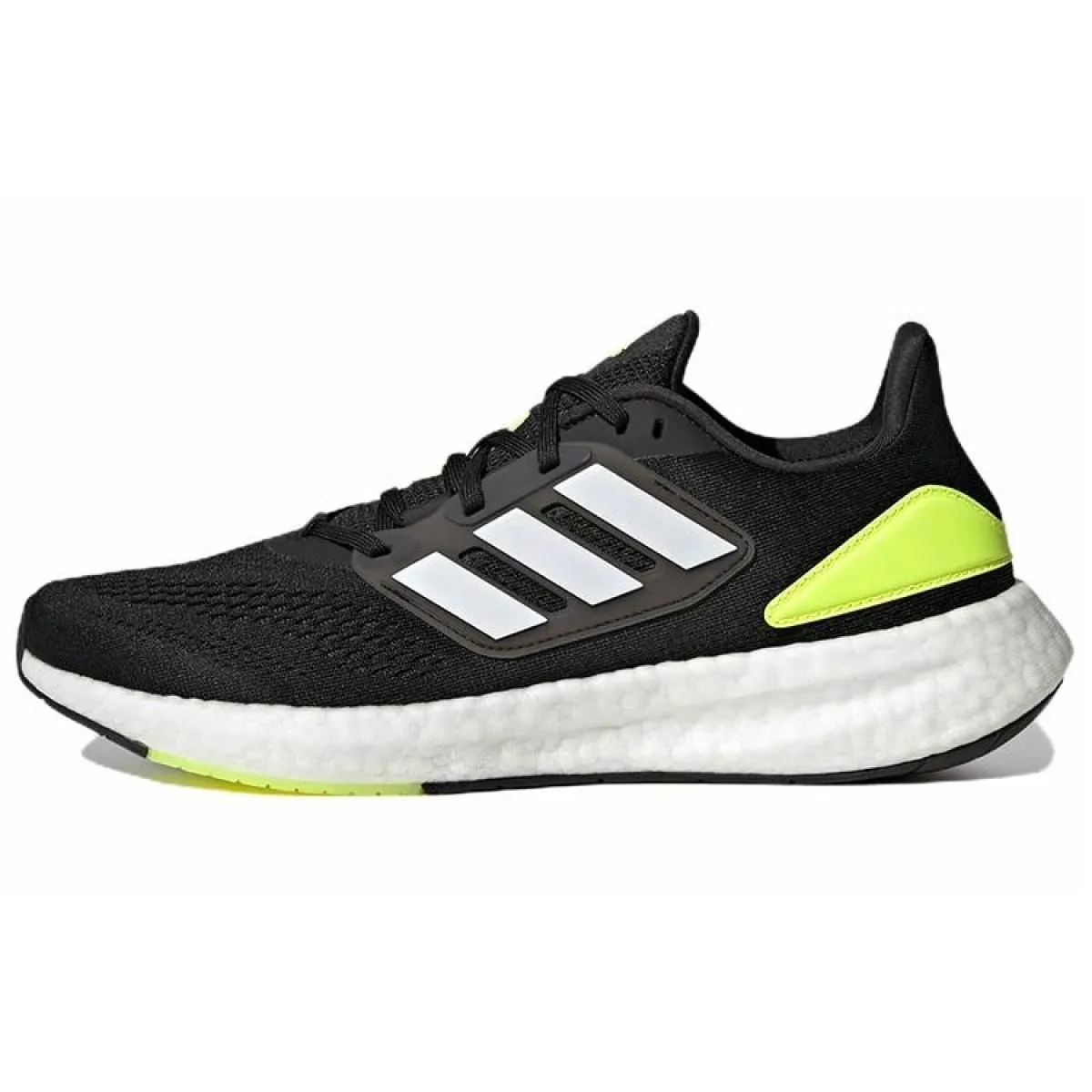 Мужские кроссовки Adidas Pureboost 22 Running Black/Yellow