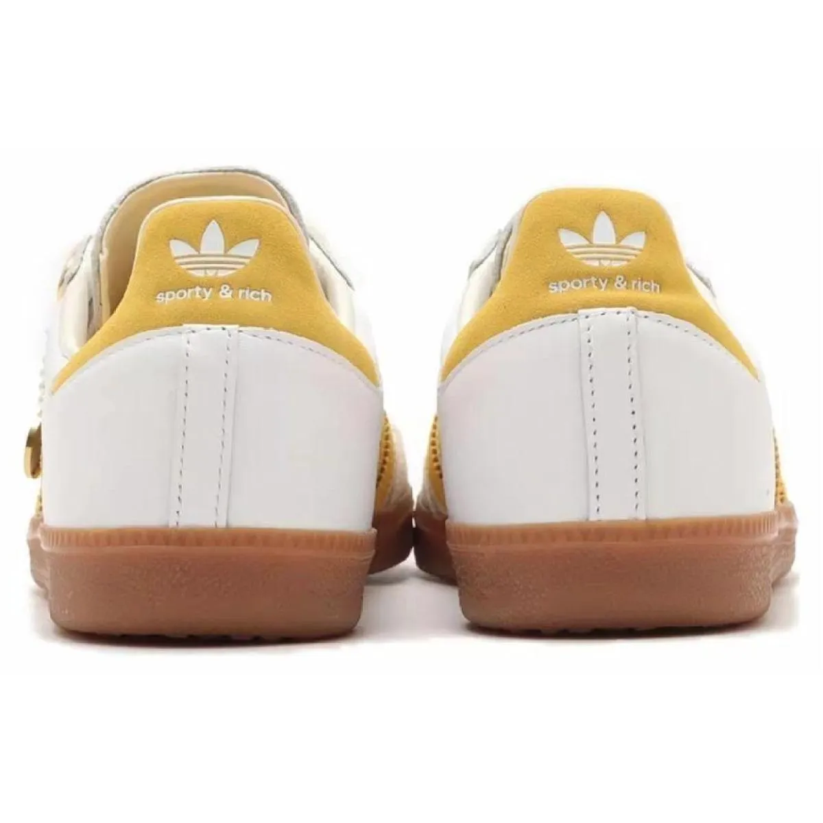 Кроссовки Adidas Originals Samba OG White/Yellow