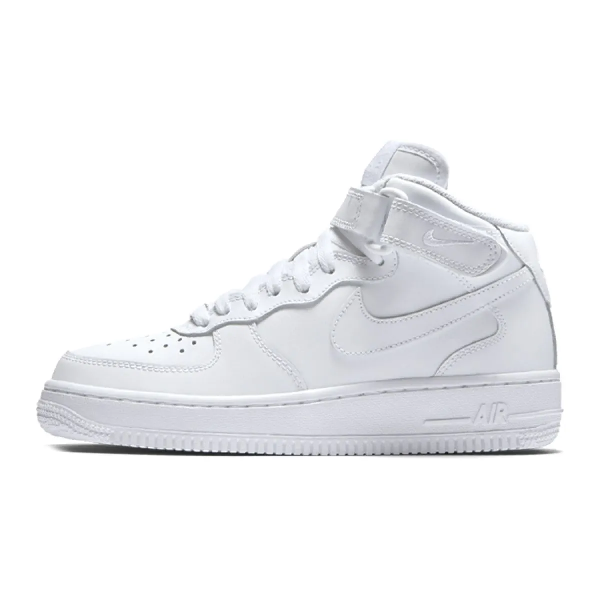Подростковые кроссовки Nike Air Force 1 Mid White GS