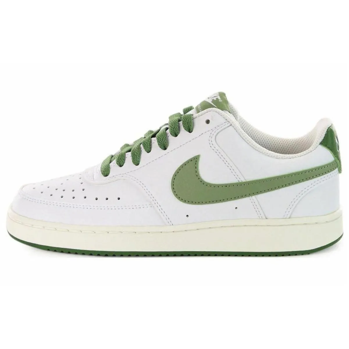 Кроссовки Nike Court Vision Low White/Oil Green