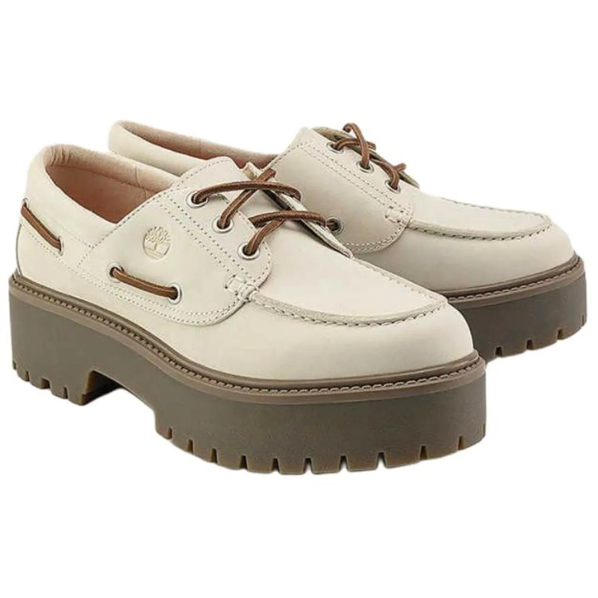 Женские лодочки Timberland Stone Street White