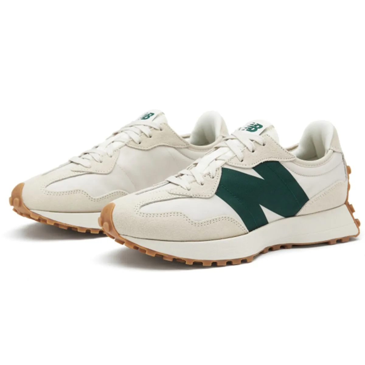 Кроссовки New Balance 327 Beige/Green