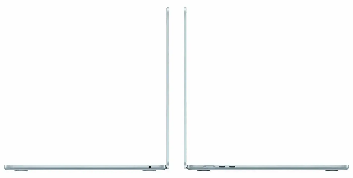 13.6" Ноутбук Apple MacBook Air 13 M4 (2025) 16 GB RAM/256 GB SSD, 10 CPU/8 GPU, Sky Blue, английская клавиатура