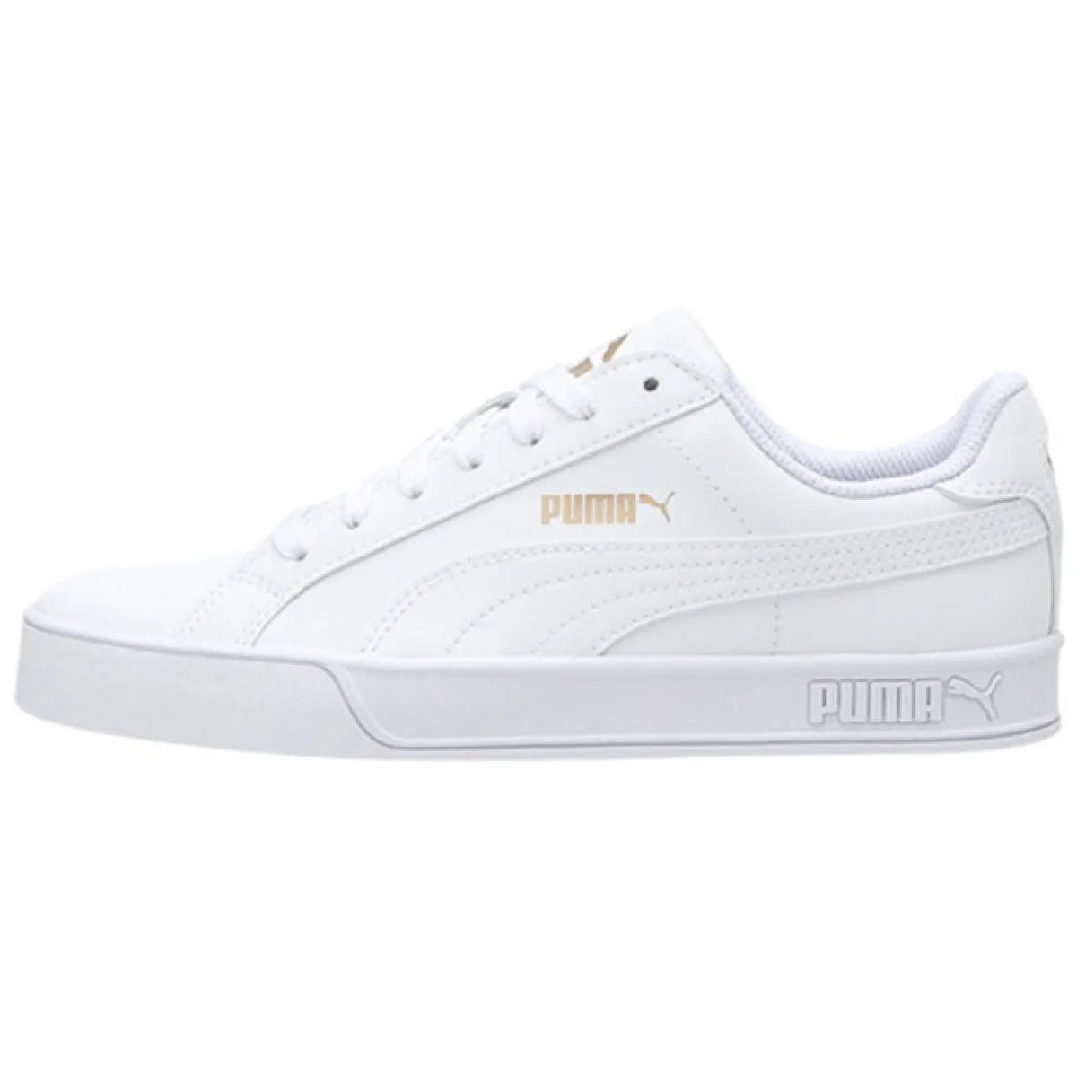 Кеды Puma Smash White/Gold