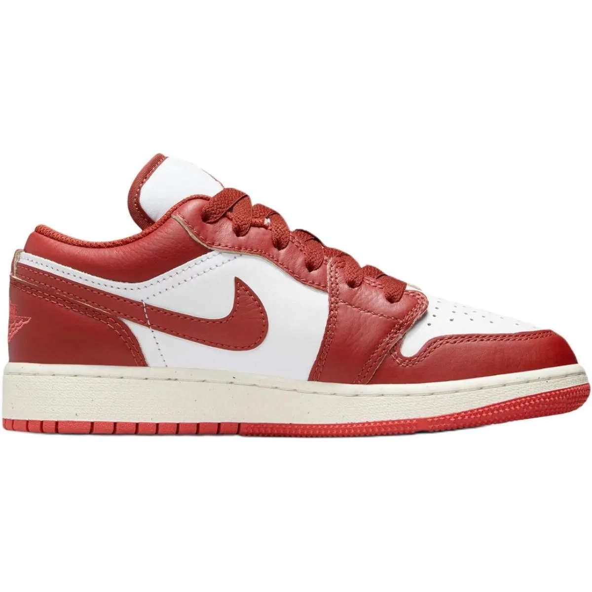 Подростковые кроссовки Air Jordan 1 Low SE "Dune Red" GS