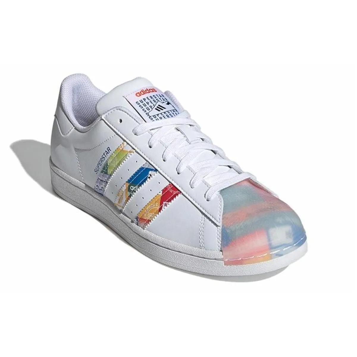 Кеды Adidas Originals Superstar White/Multy