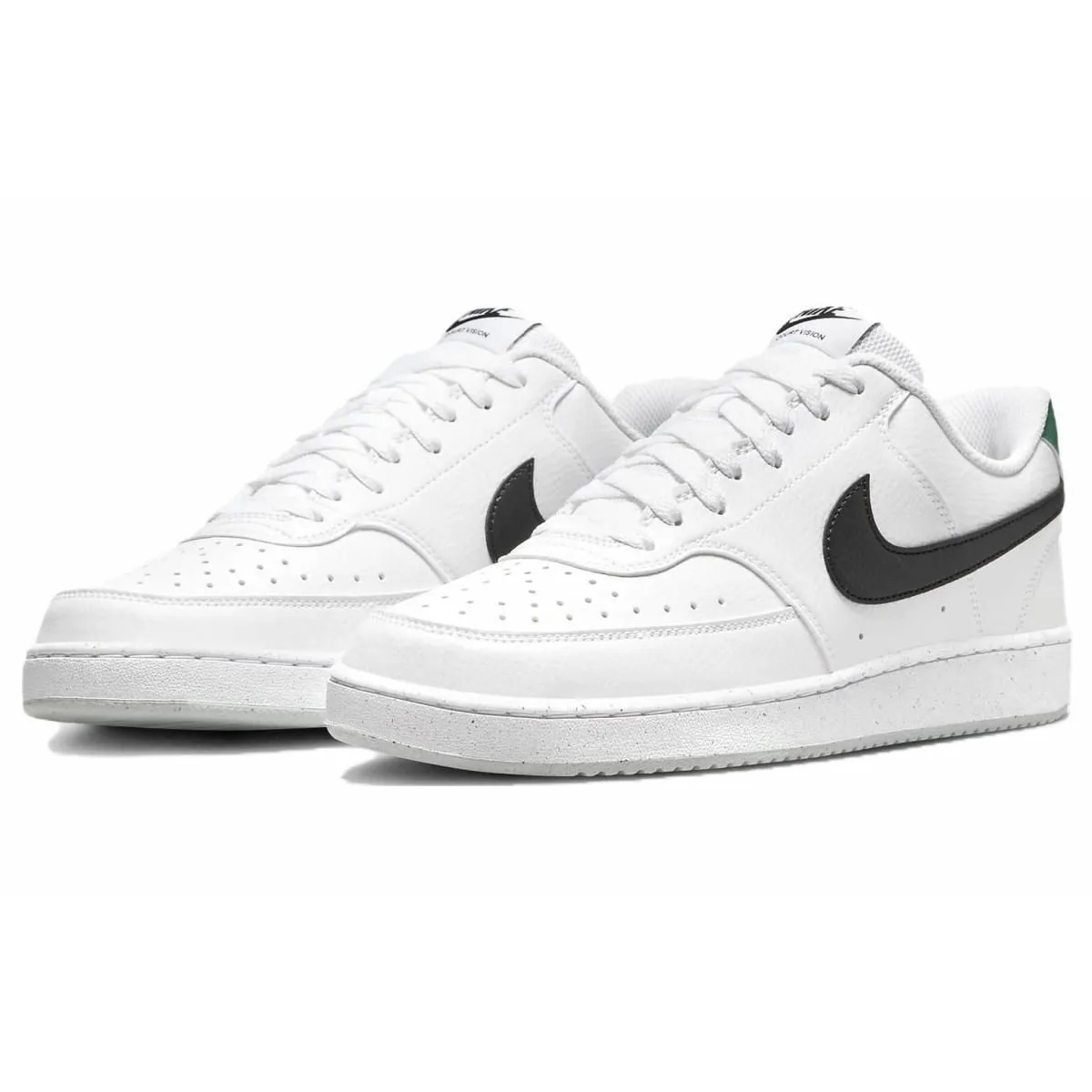 Мужские кеды Nike Court Vision 1 Low White/Black/Green