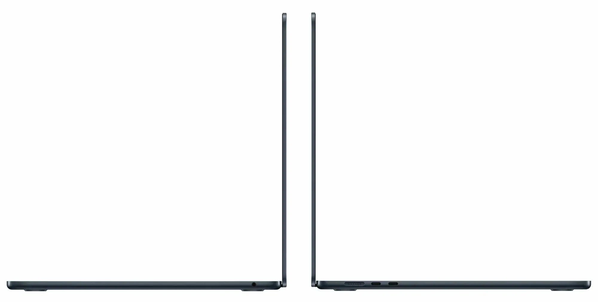 15.3" Ноутбук Apple MacBook Air 15 M4 (2025) 16 GB RAM/512 GB SSD, 10 CPU/10 GPU,Midnight Black, английская клавиатура