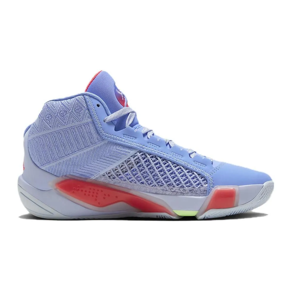 Подростковые кроссовки Air Jordan 38 Purple/Red GS