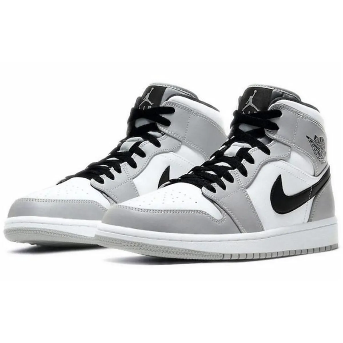 Мужские кроссовки Air Jordan 1 Mid "Light Smoke Grey"